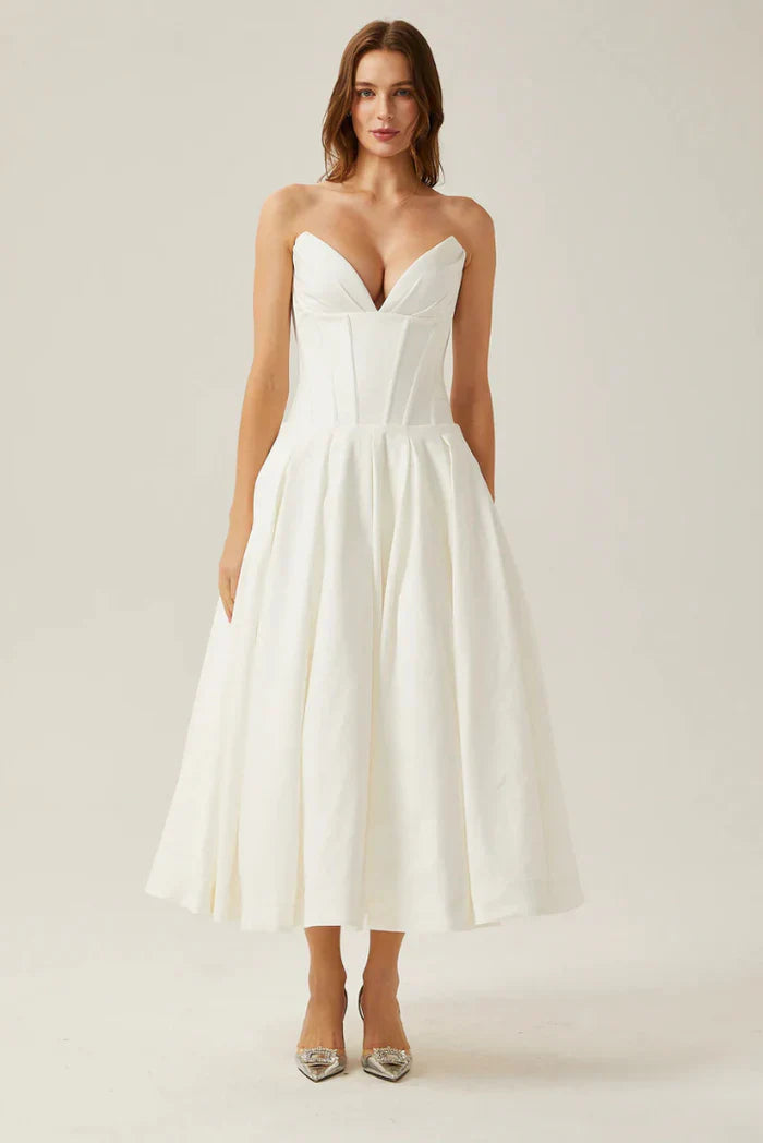 Lorelei | Abito Midi con Corsetto
