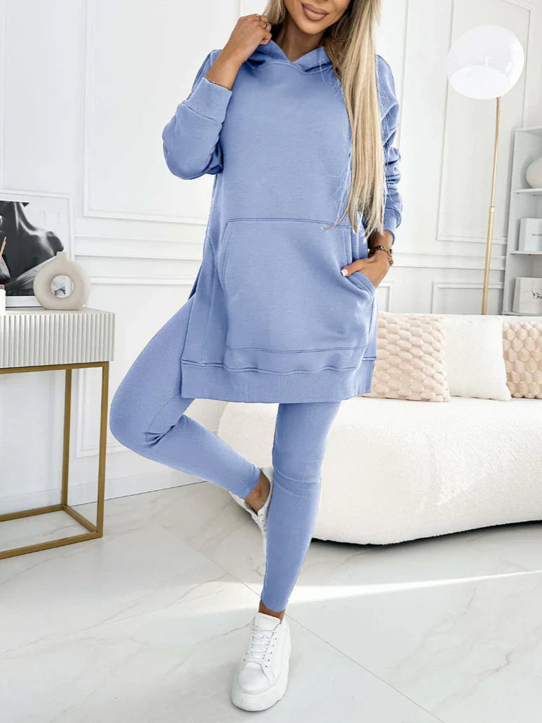 Heidi™ | Set casual a due pezzi: leggings e felpa