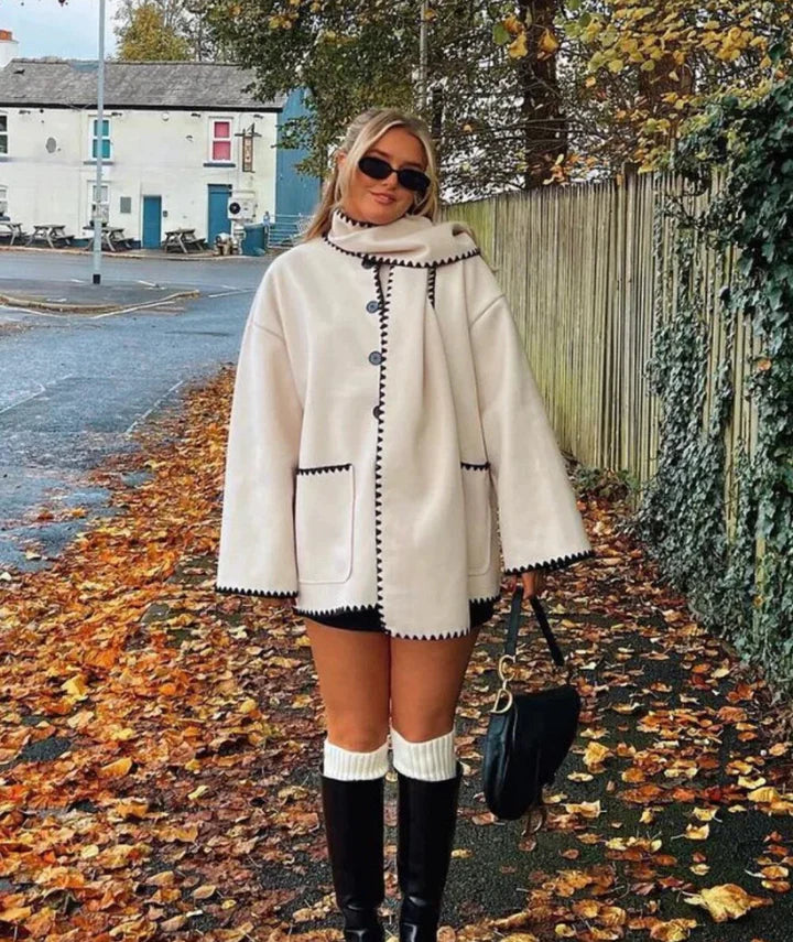Evie™ | Il Cappotto Lungo Perfetto per una Raffinatezza Senza Sforzo