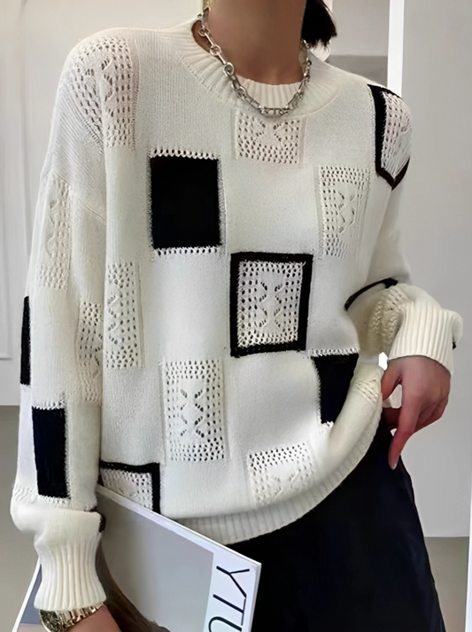 Carina ™ | Maglione a Collo Rotondo