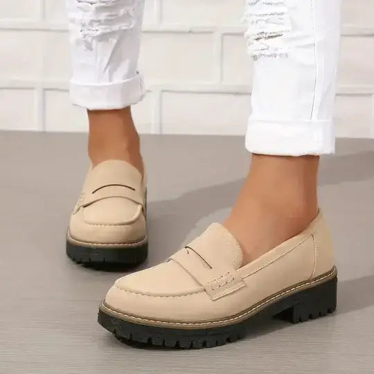 Blanc | Mocassini stile Vintage per Donna