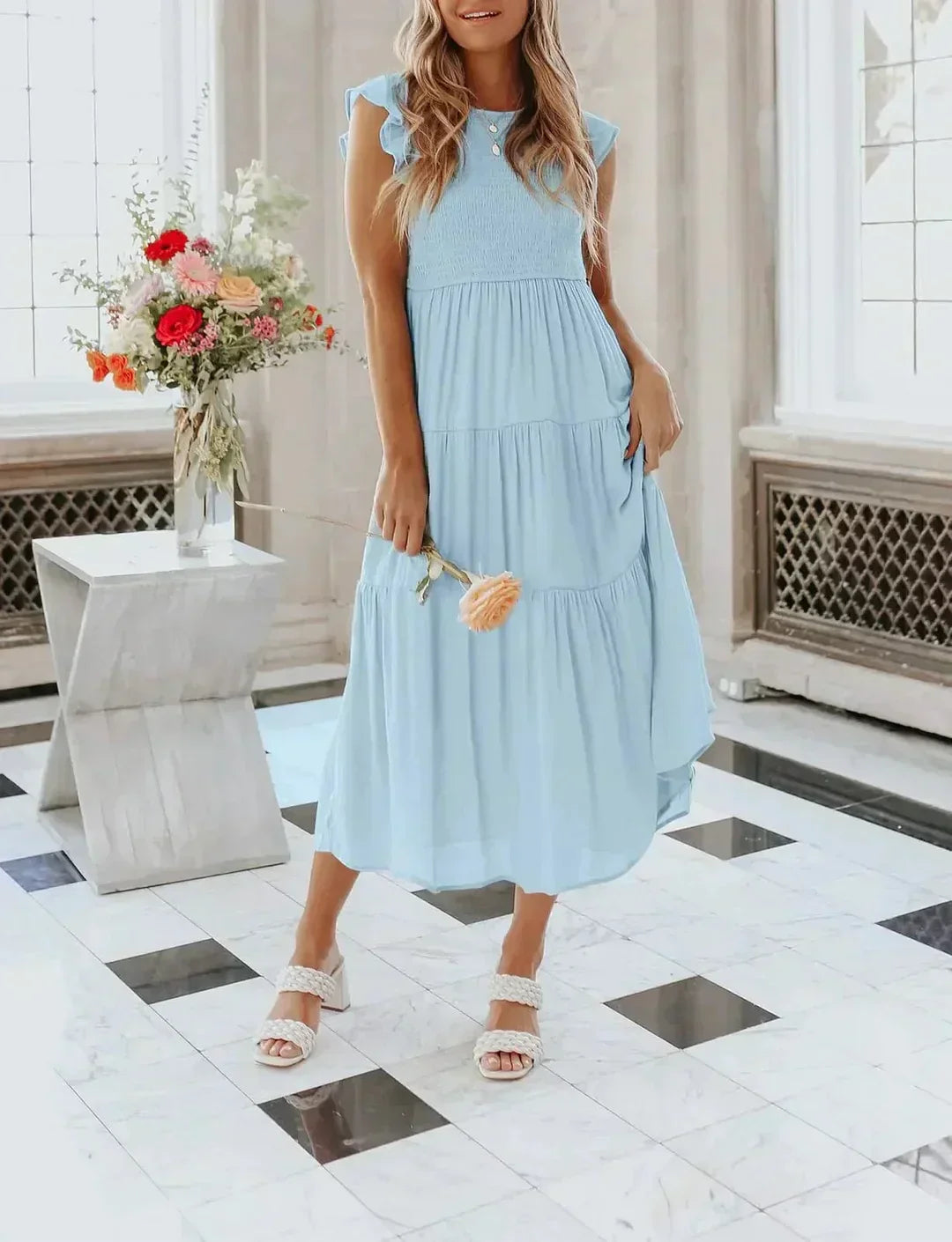 Desiree™ | Vestito Midi Fresco per l'Estate