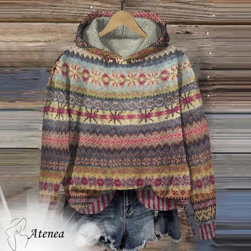Atenea™ | Felpa etnica retrò