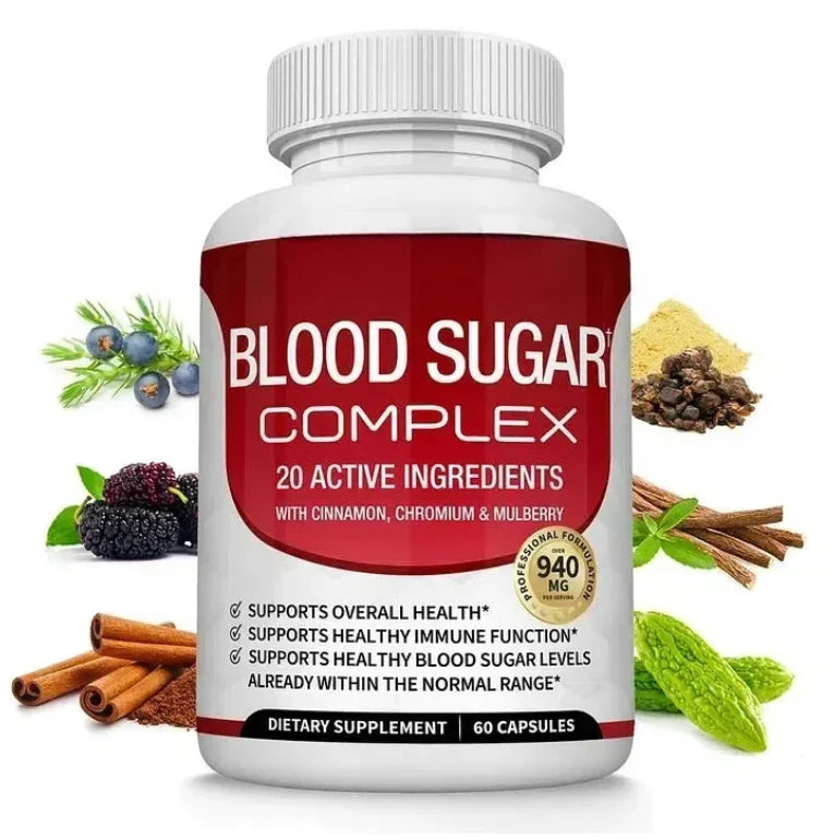 Blood Sugar | Complesso di 20 Vitamine e Minerali
