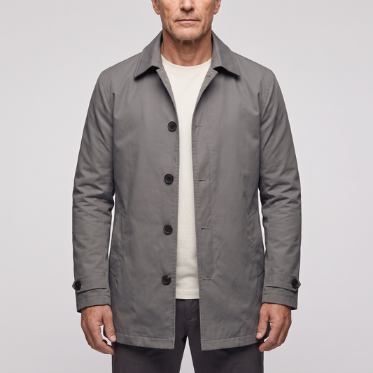 Men's Wool-Blend Coat, Classic Overcoat