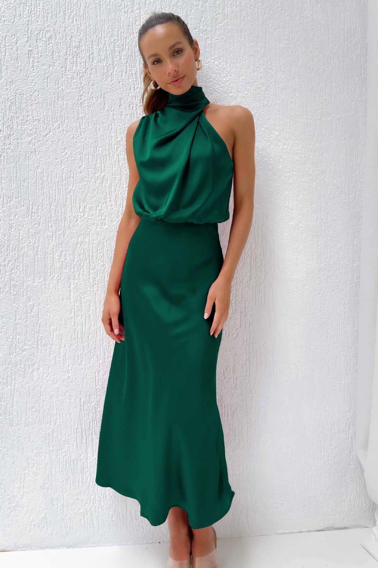 Liv | Abito Lungo in Satin