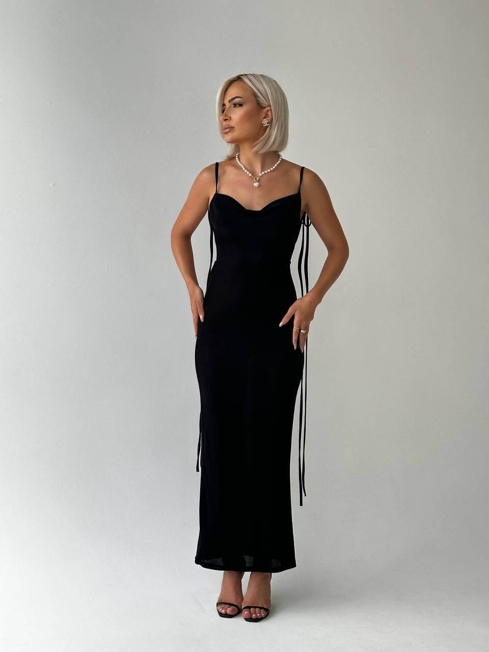 Genesis | Abito Maxi Senza Schiena
