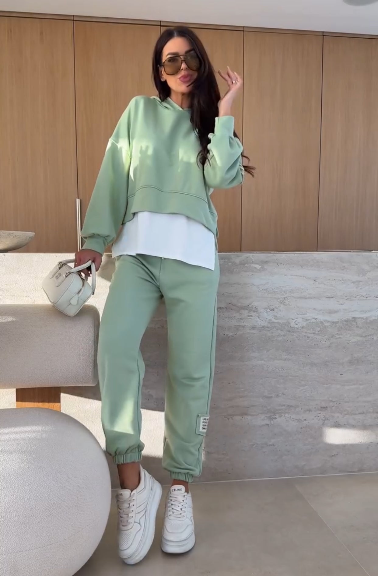 Alda™ | Set Felpa e Pantaloni Elasticizzati