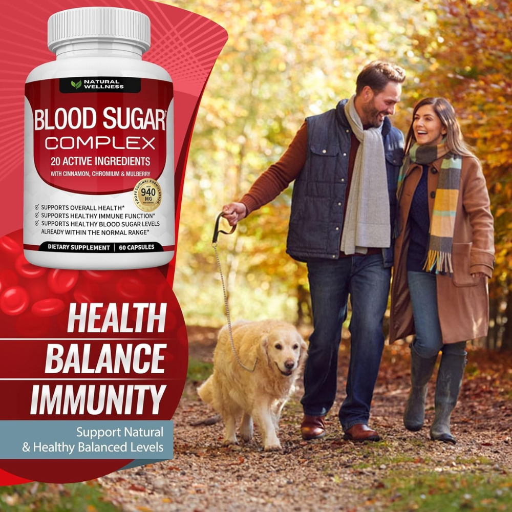 Blood Sugar | Complesso di 20 Vitamine e Minerali