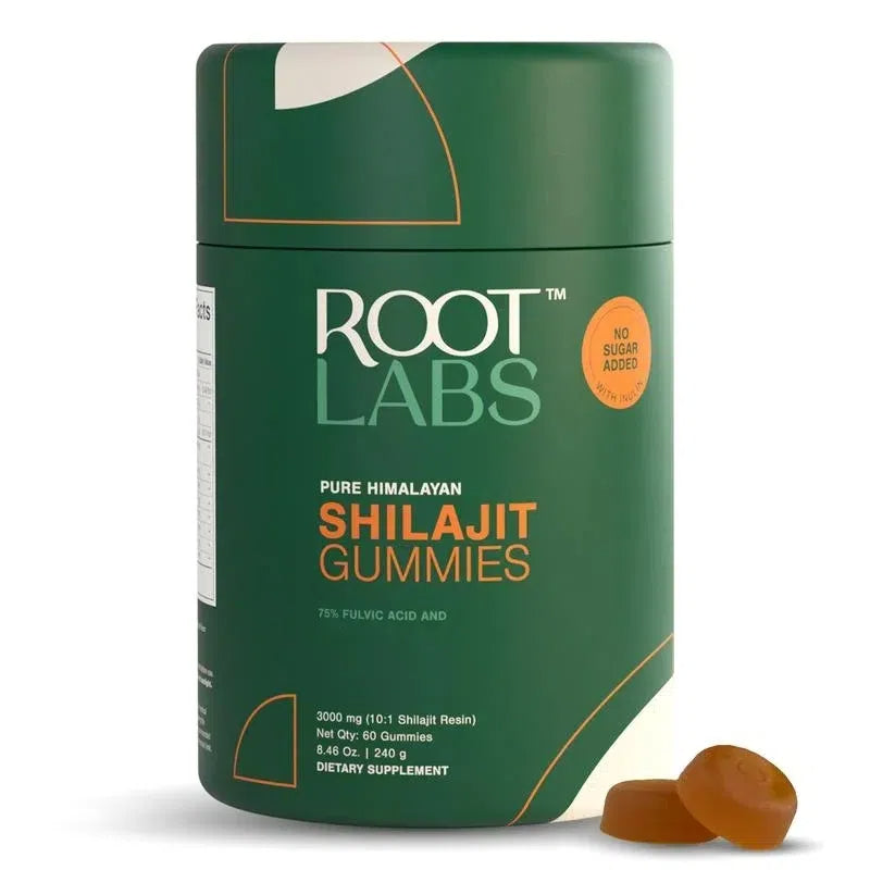 HimalayaShilajit | Gummy al Shilajit Himalayano Puro con KSM-66 e Altre Erbe