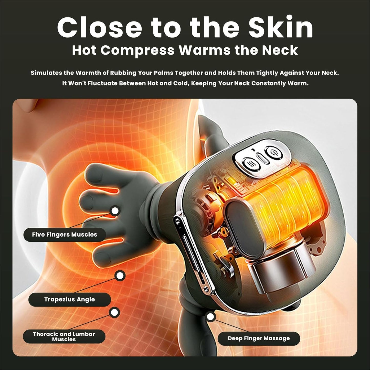 Massaggiatore Portatile Collo E Schiena