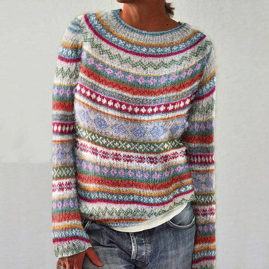 Eira™ | Maglione Relaxed con Collo Rotondo