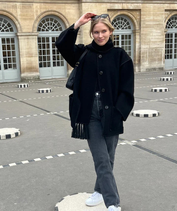 Evie™ | Il Cappotto Lungo Perfetto per una Raffinatezza Senza Sforzo
