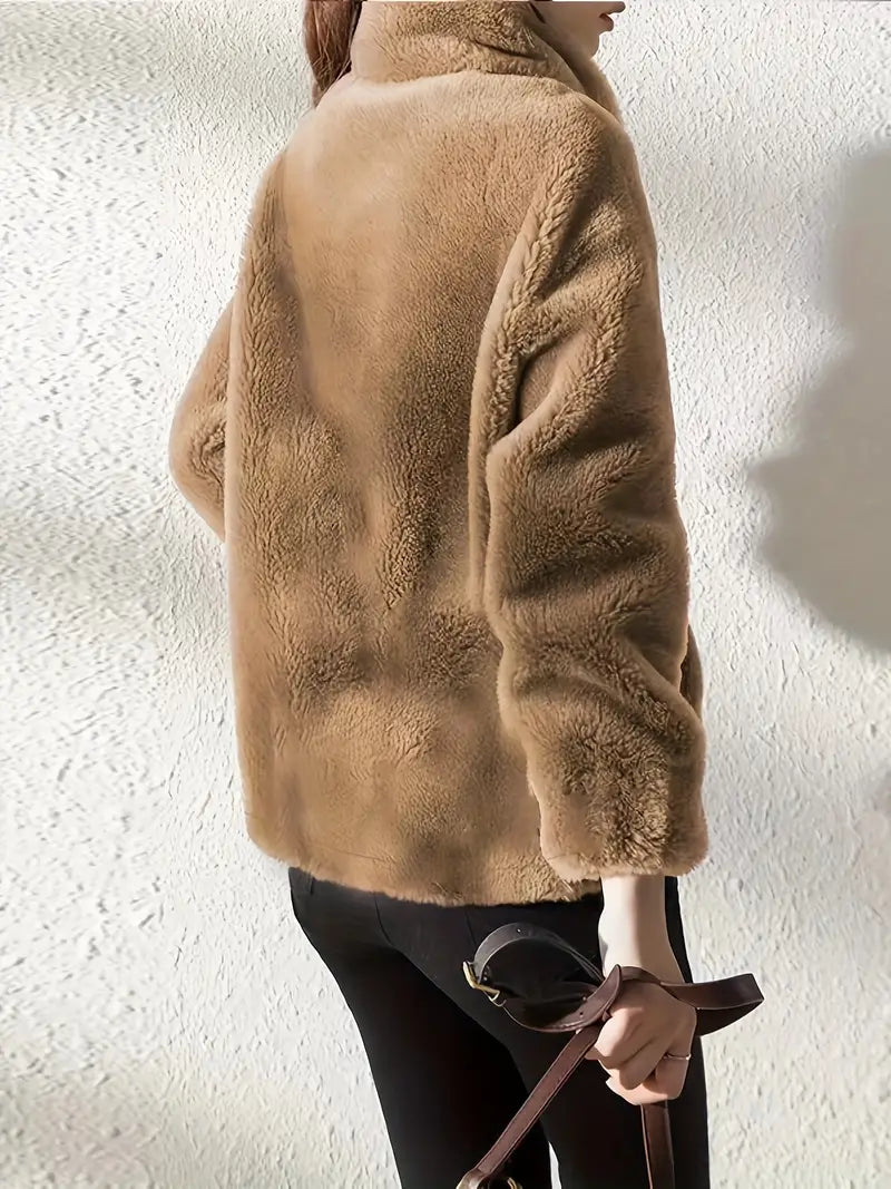 Nicolle | Cappotto in Pile per il Freddo