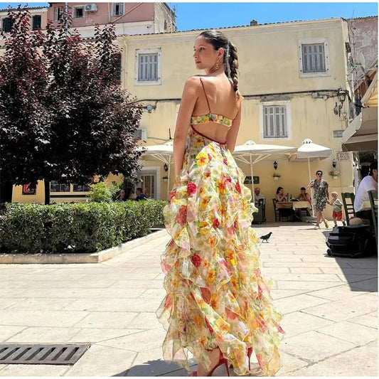 Jeanne | Vestito con Volant per l'Estate