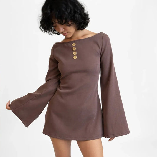 Gala | Mini Vestito con dettaglio di bottoni