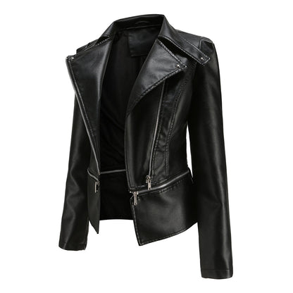 Bruna | Elegant Leather Jacket