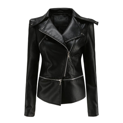 Bruna | Elegant Leather Jacket