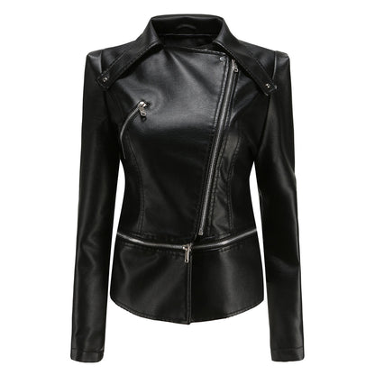 Bruna | Elegant Leather Jacket