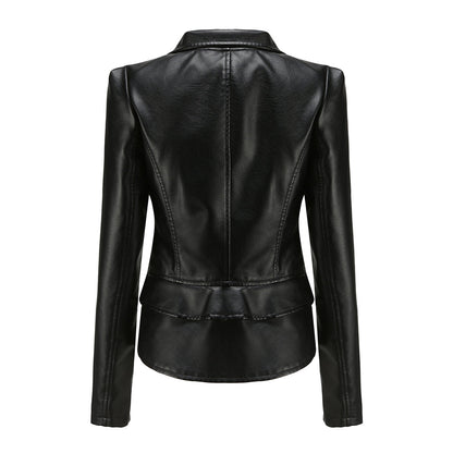 Bruna | Elegant Leather Jacket