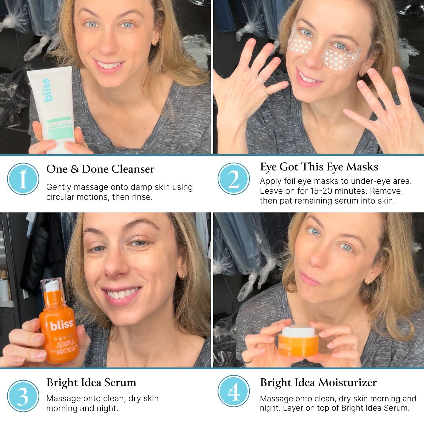 GlowCare™ | Kit per la cura della pelle (4 pezzi)