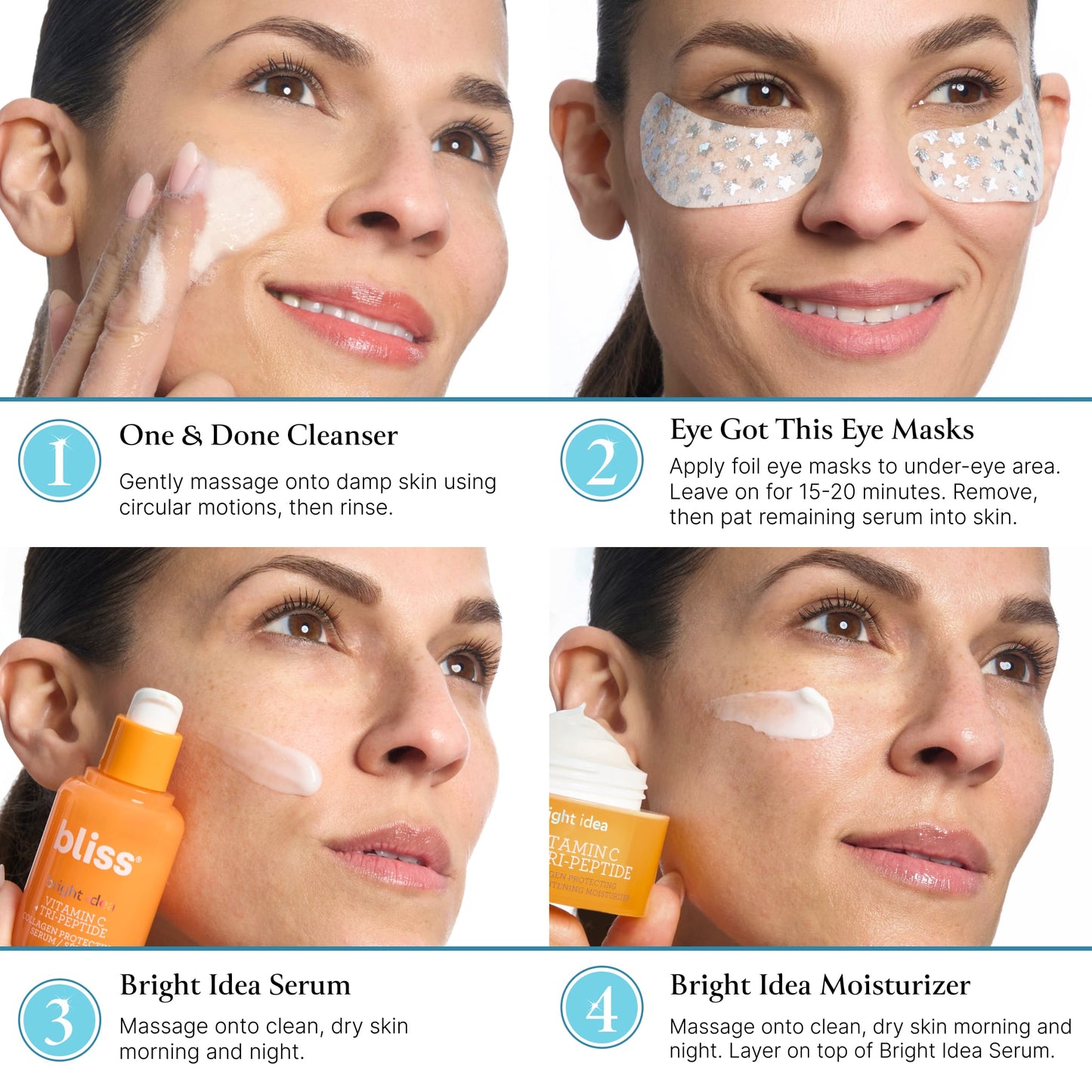 GlowCare™ | Kit per la cura della pelle (4 pezzi)