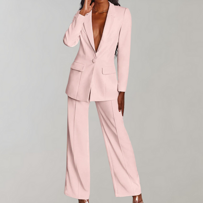 Gretel | Elegant Two-Piece Set: Blazer And Trousers