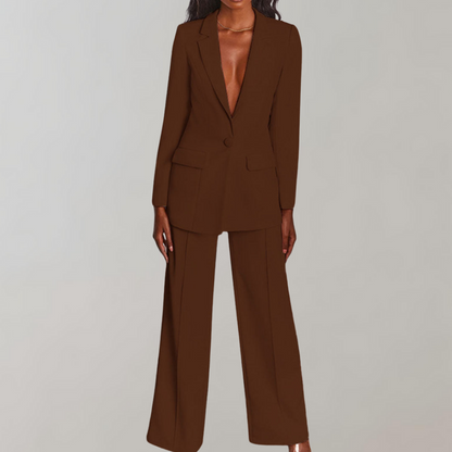 Gretel | Elegant Two-Piece Set: Blazer And Trousers