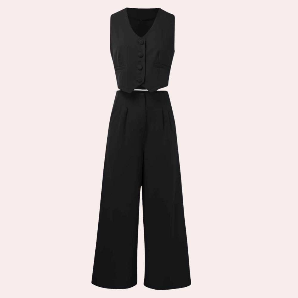 Eliza™ | Set di Gilet e Pantaloni Casual