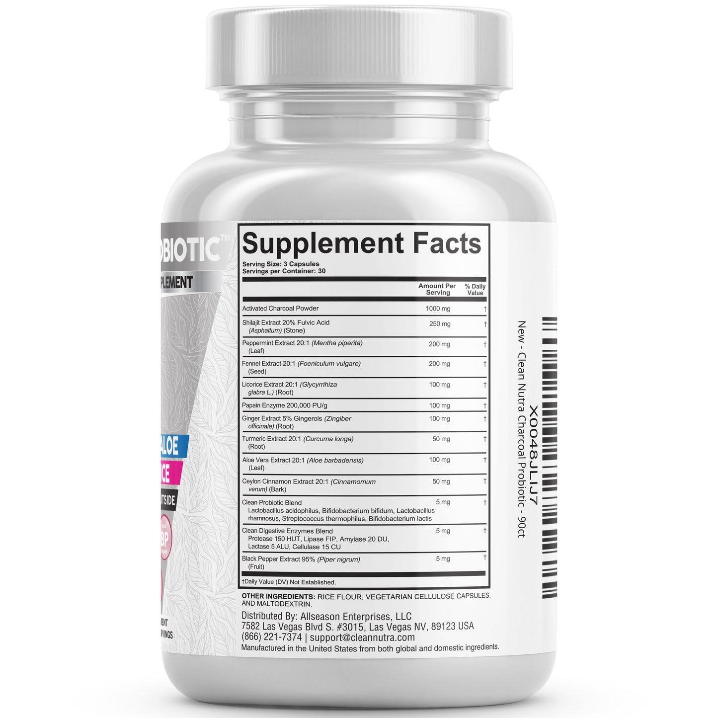 CharcoBiotic | Capsule per l'Equilibrio Digestivo e il Benessere