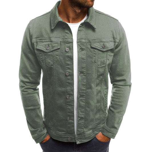 Santiago | Giacca di Jeans Leggera da Uomo
