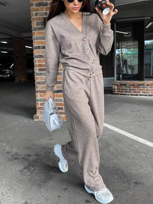 Giada™ | Completo a due pezzi con giacca con bottoni e pantaloni