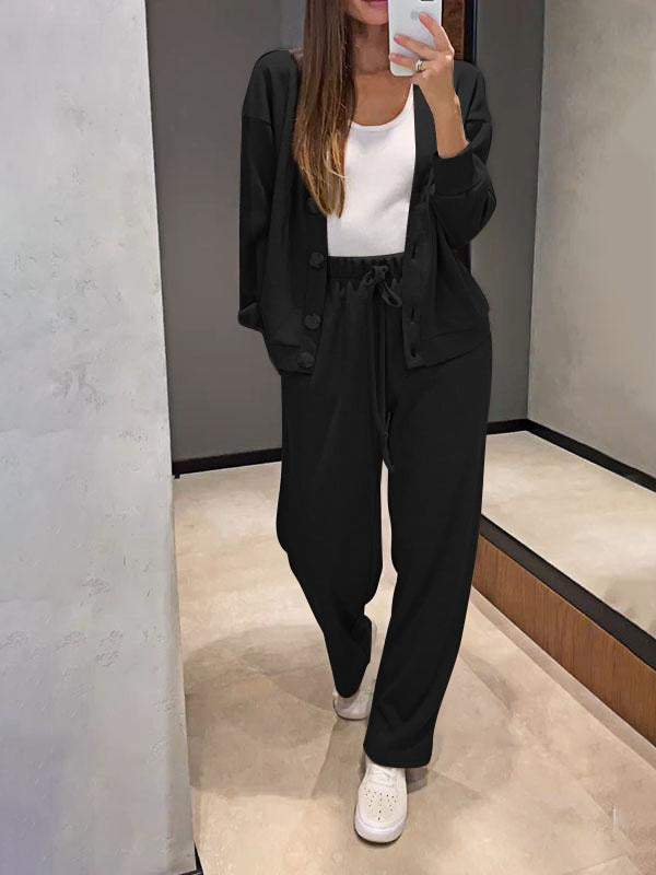 Giada™ | Completo a due pezzi con giacca con bottoni e pantaloni