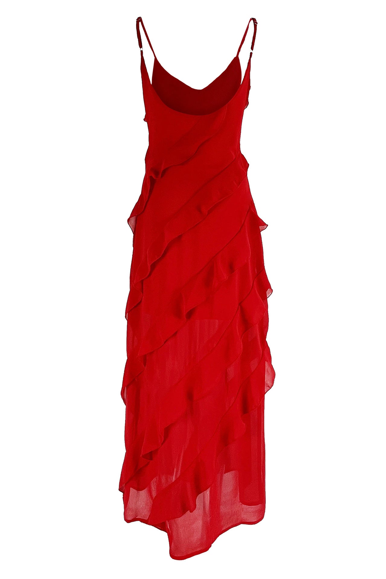 Yelli | Elegante Abito Lungo in Chiffon