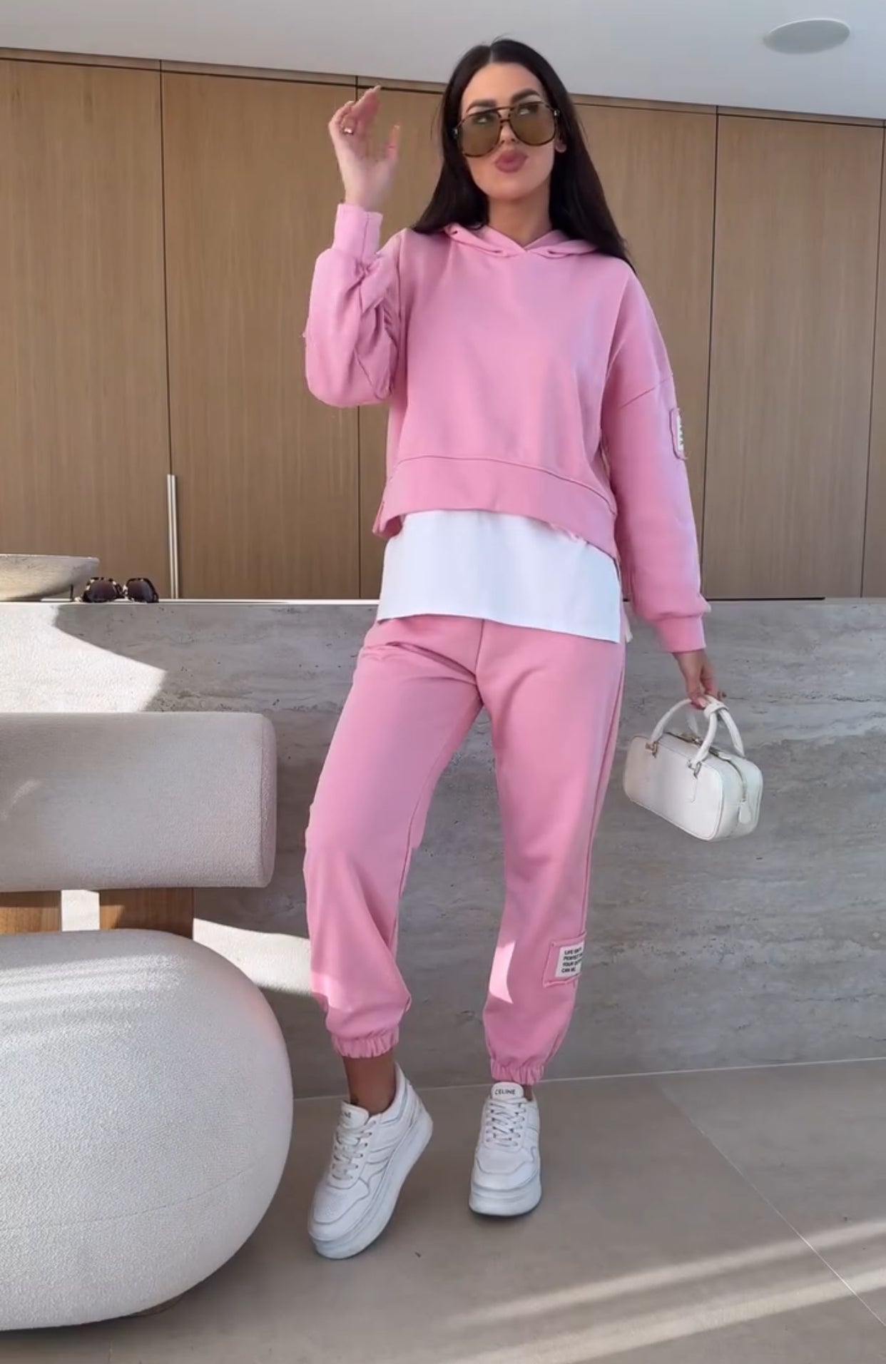 Alda™ | Set Felpa e Pantaloni Elasticizzati