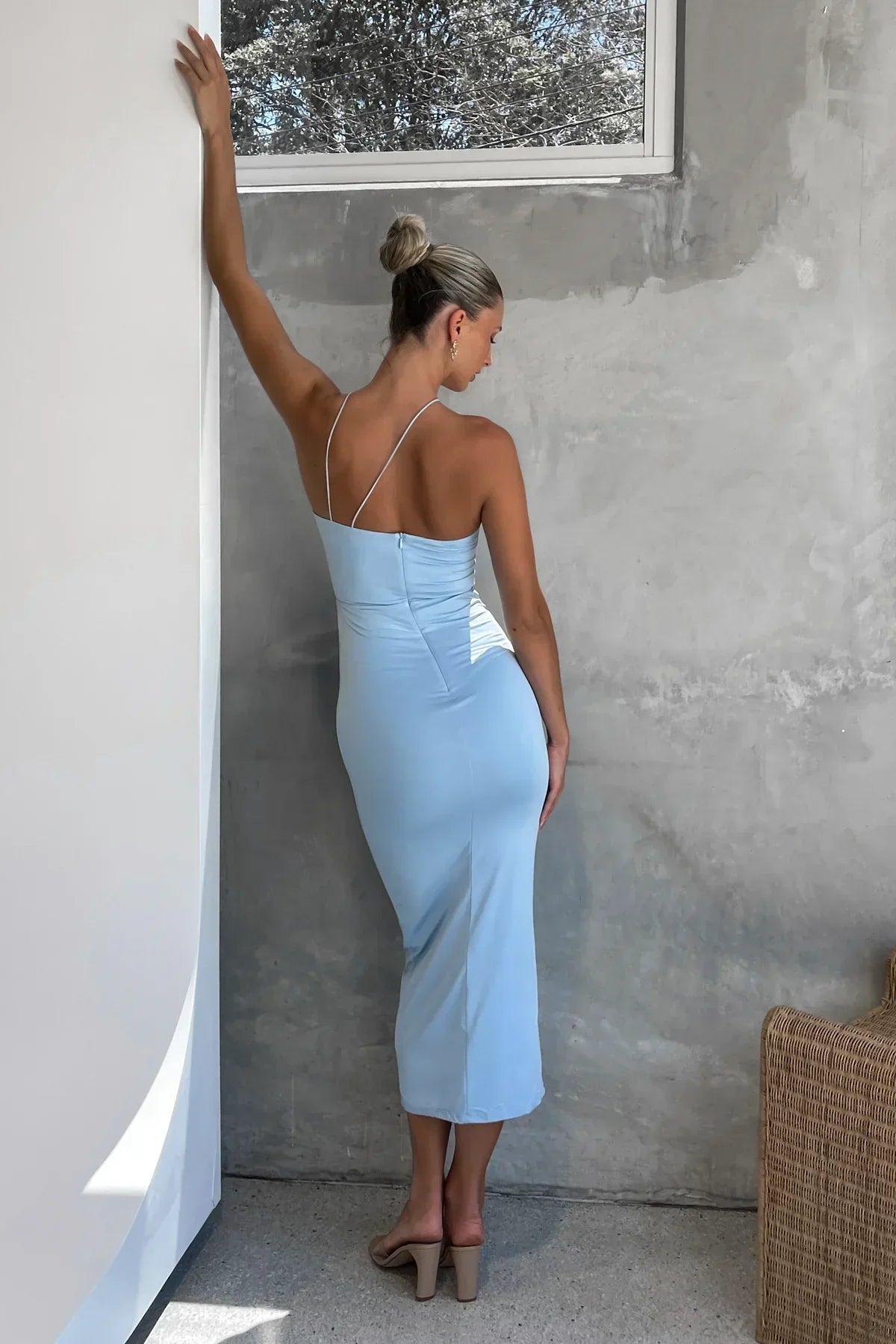 Dualba | Vestito Midi Senza Maniche