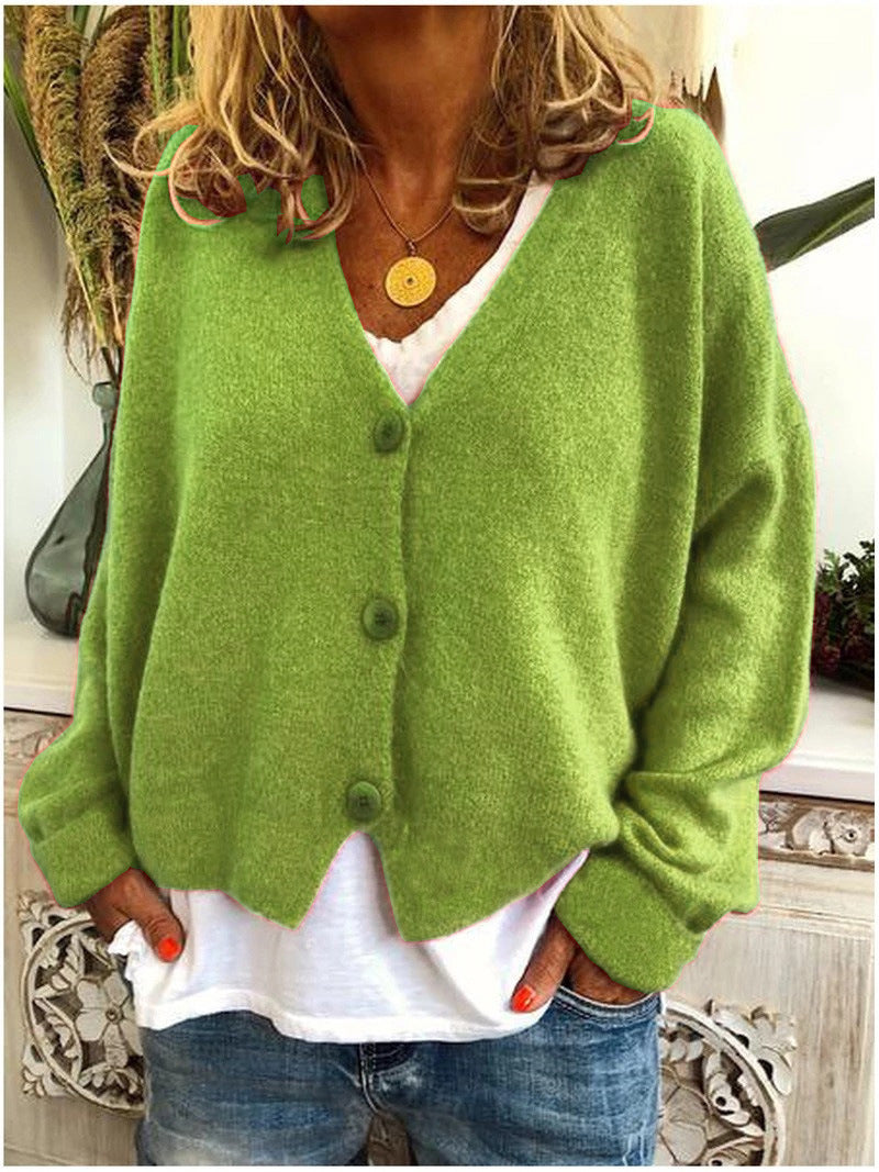 Aria™ | Maglione corto con bottoni