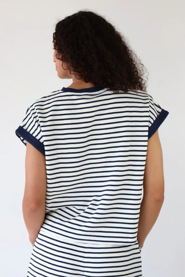 Navy | Pantaloni Corti e Maglietta Coordinata