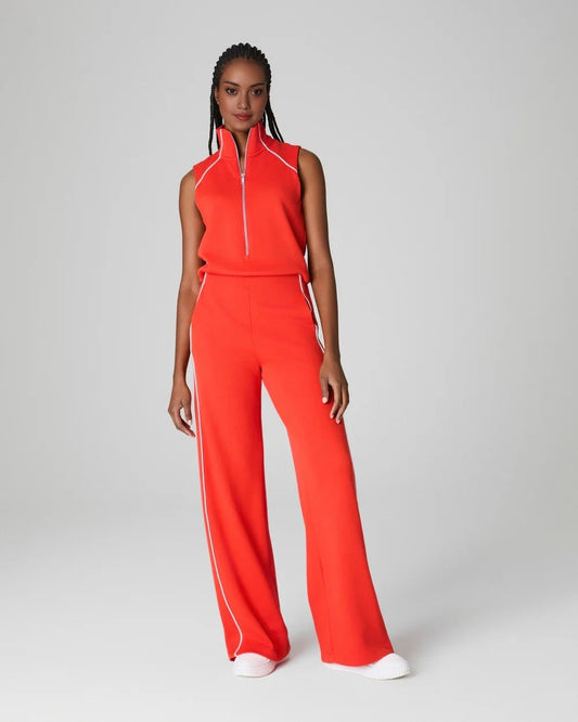 Margaret | Comodo Jumpsuit con collo alto e cerniera