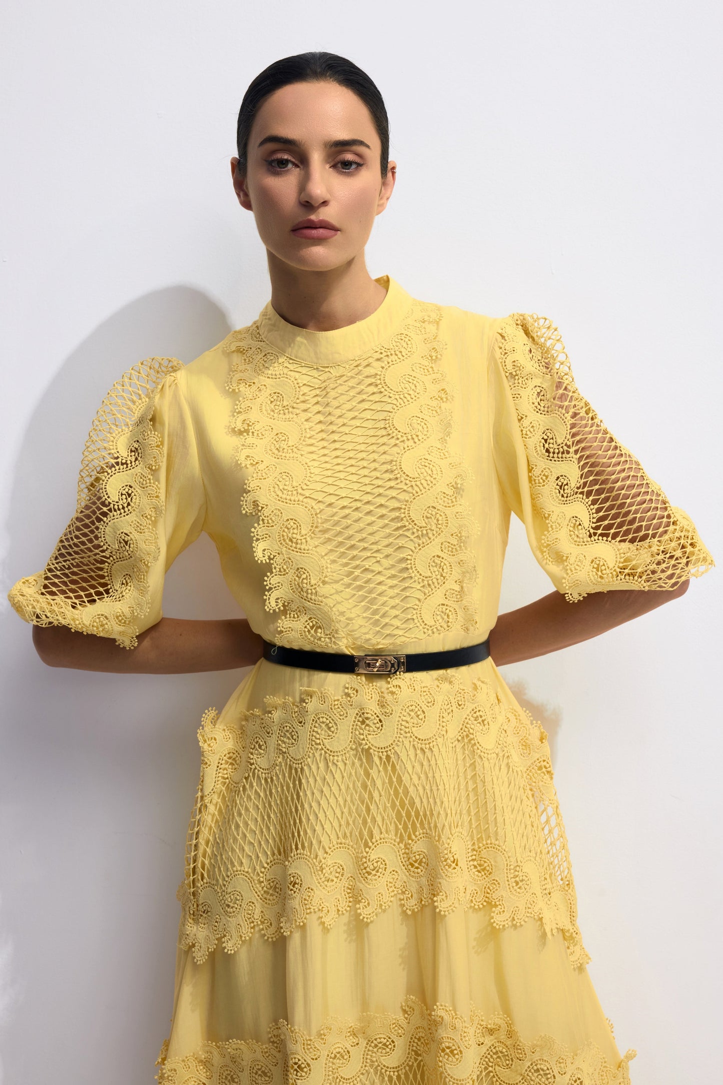 Ximara | Vestito in Pizzo Ricamato
