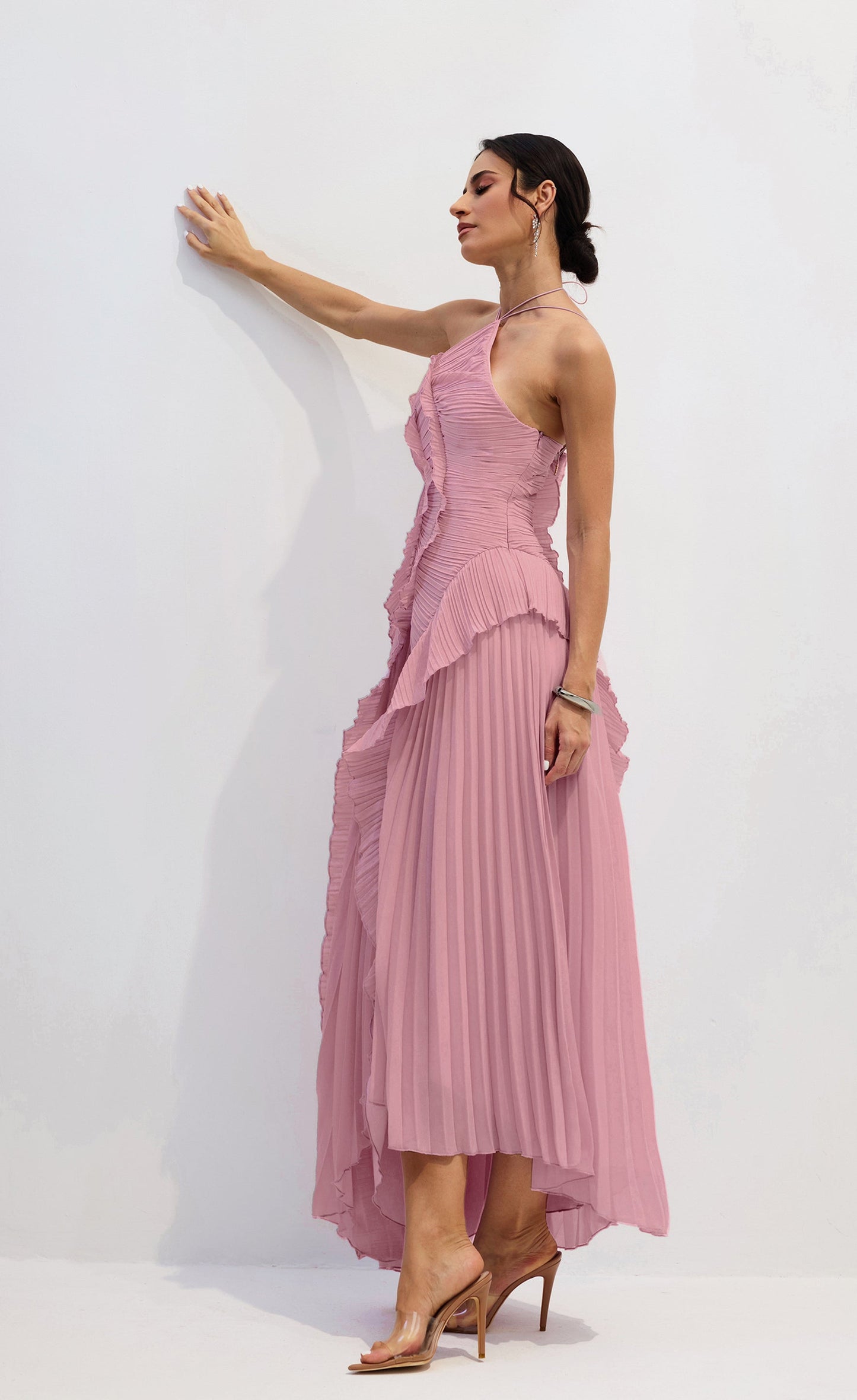 Xiona | Vestito Midi Asimmetrico