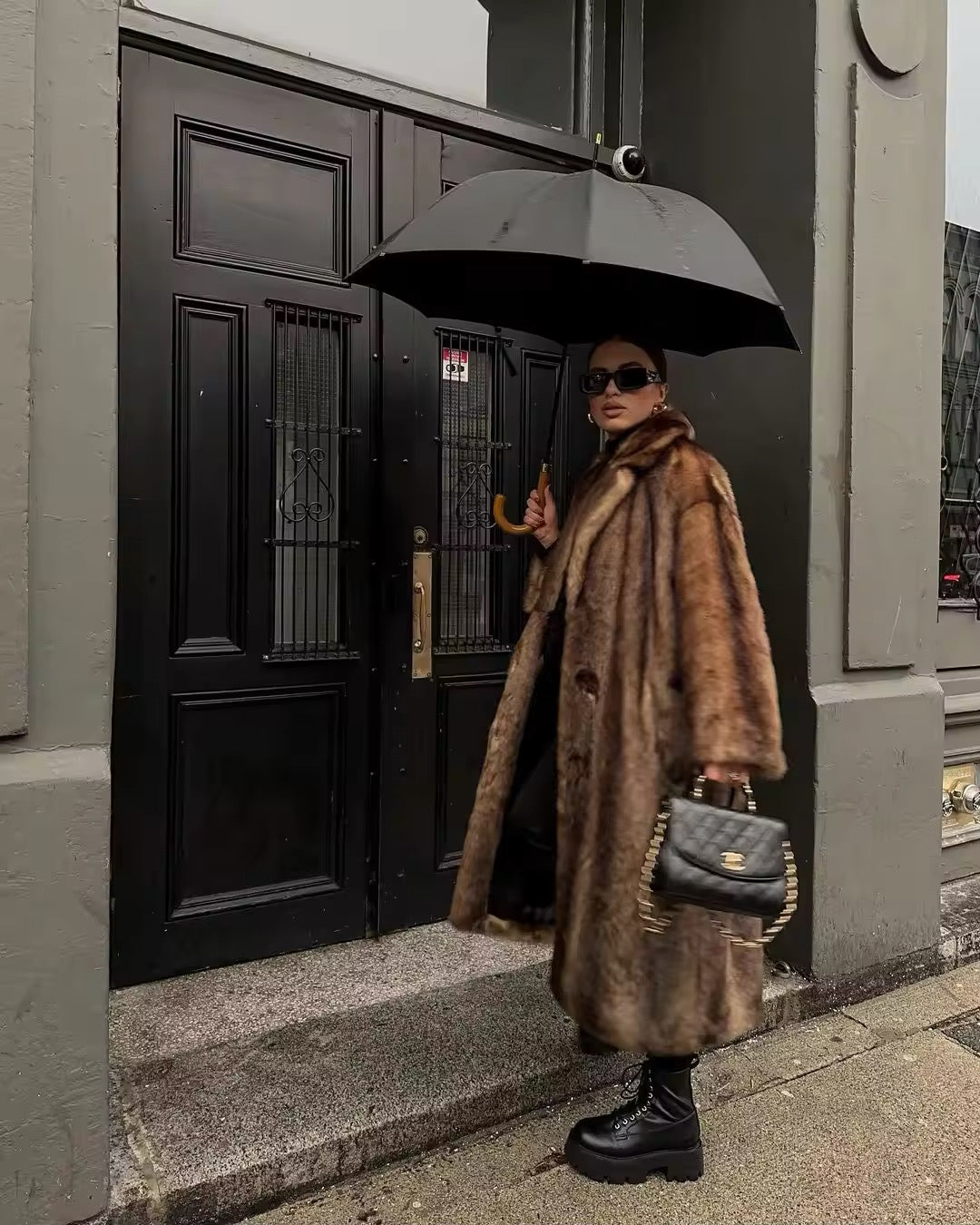 Riley™ | Elegante Cappotto di Pelliccia per Donne