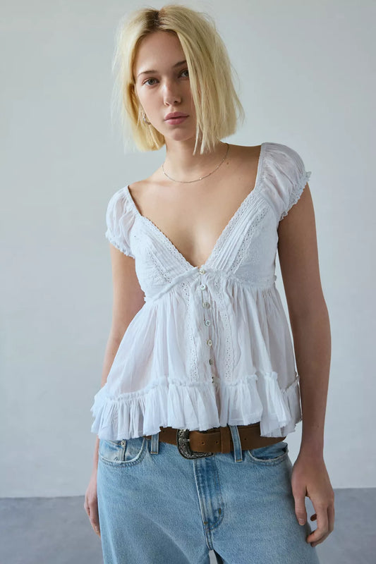 Izzy | Top in pizzo