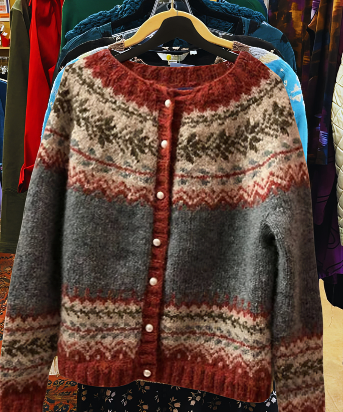 Agnessa™ | Maglione Tricot con Bottoni