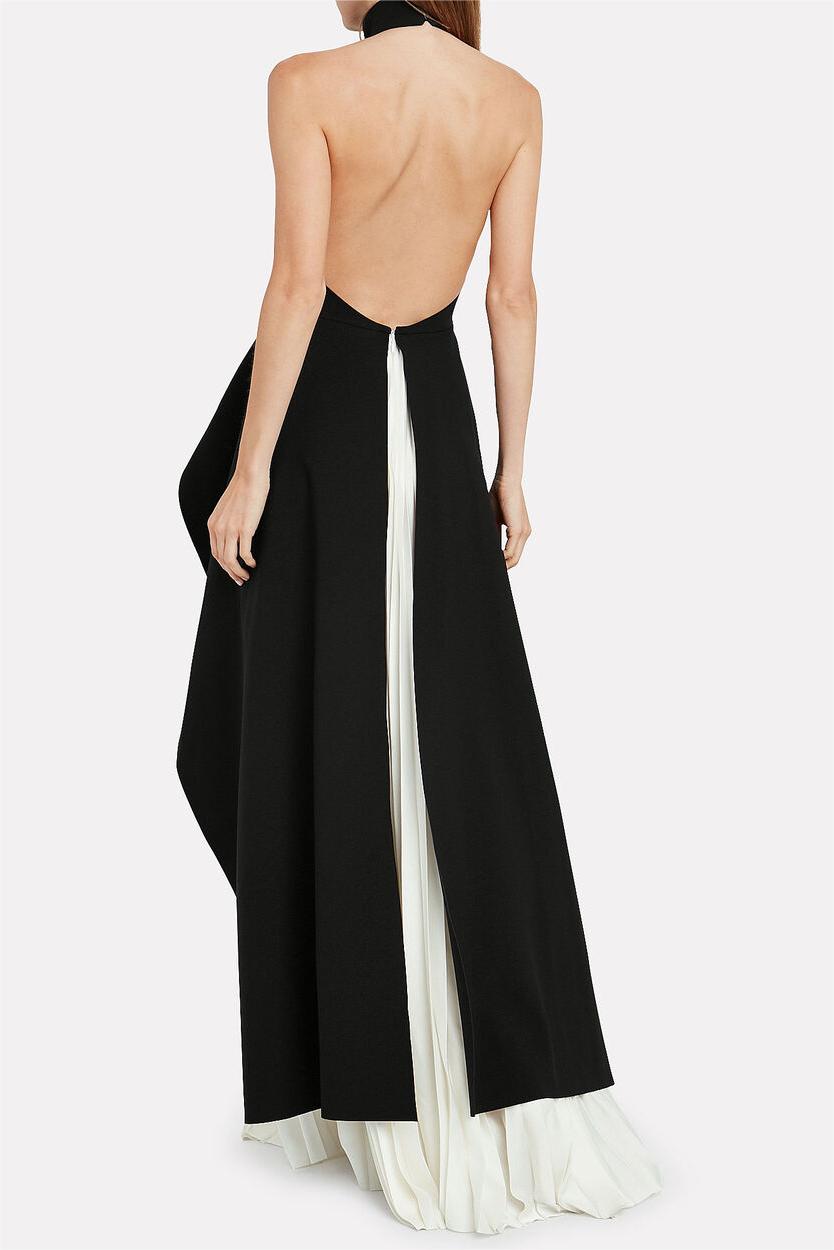 Ziba | Elegante Abito Lungo Asimmetrico