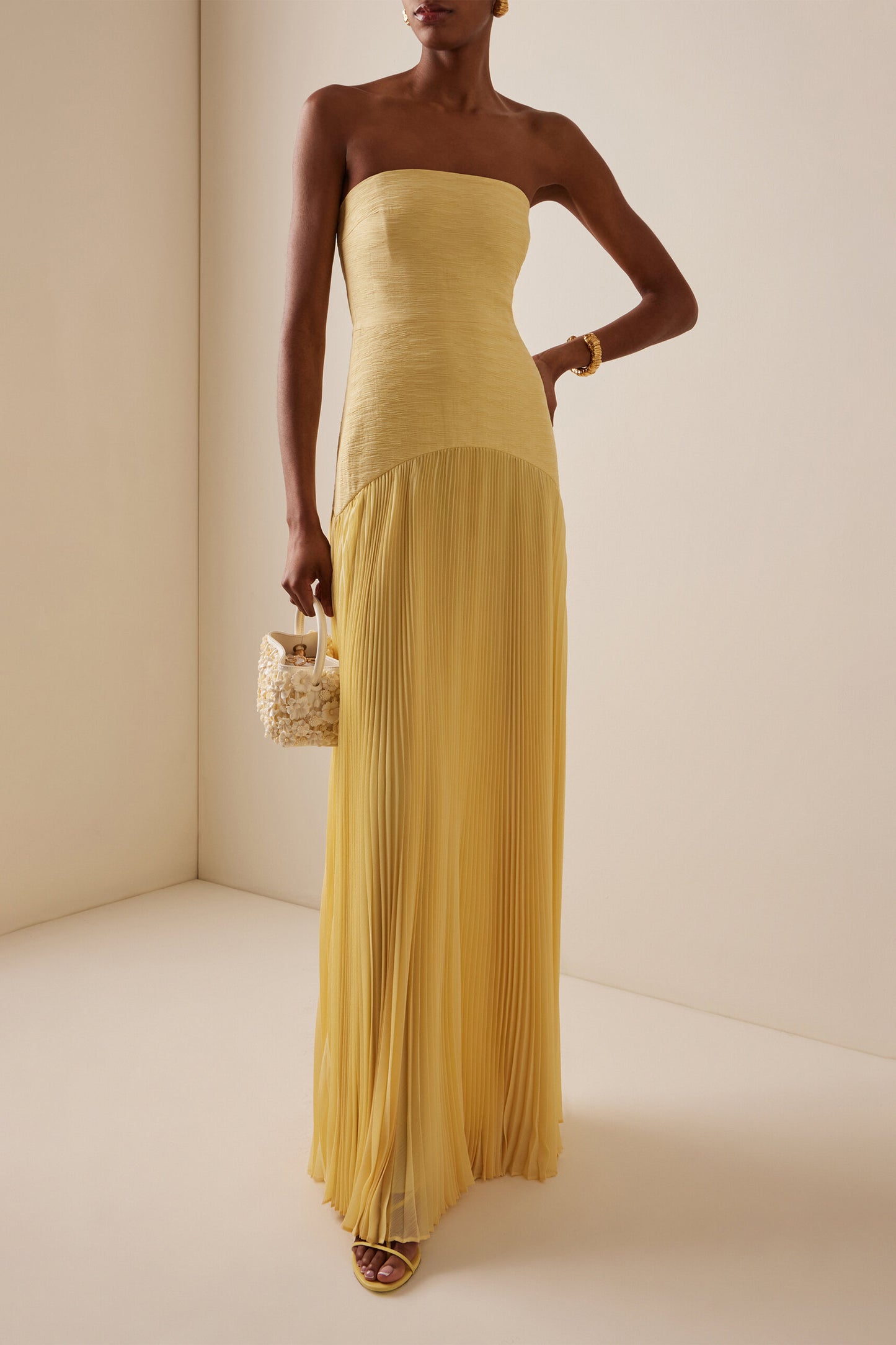 Wernie | Abito Lungo Elegante con Spalle Scoperte