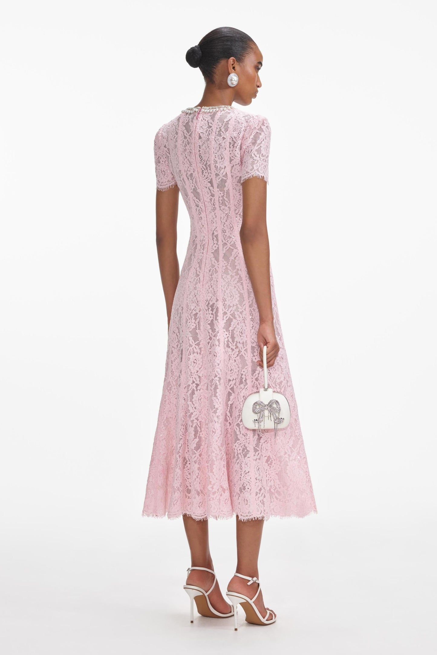 Weslynn | Abito Midi in Pizzo