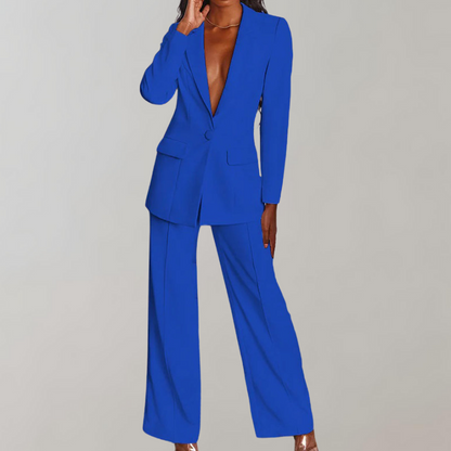 Gretel | Elegant Two-Piece Set: Blazer And Trousers