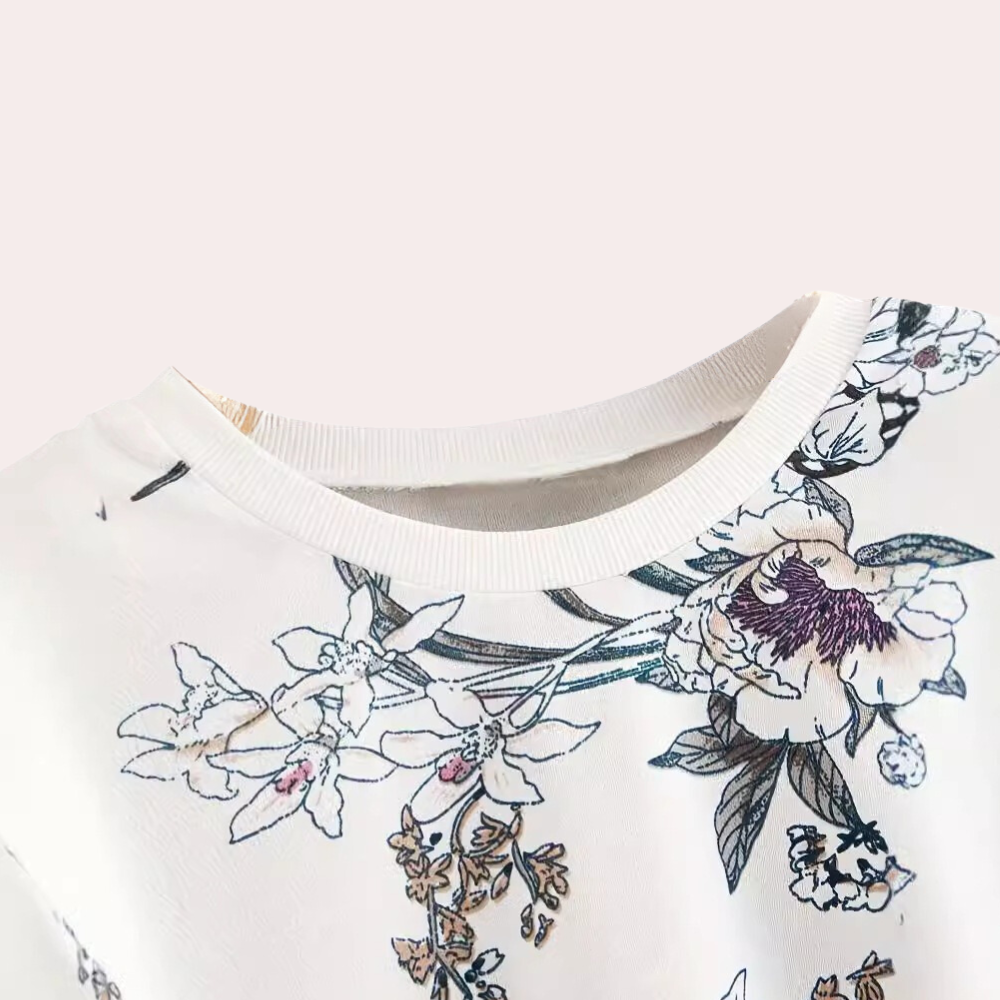 Gracie™ | Maglione Moderno con Stampa Floreale