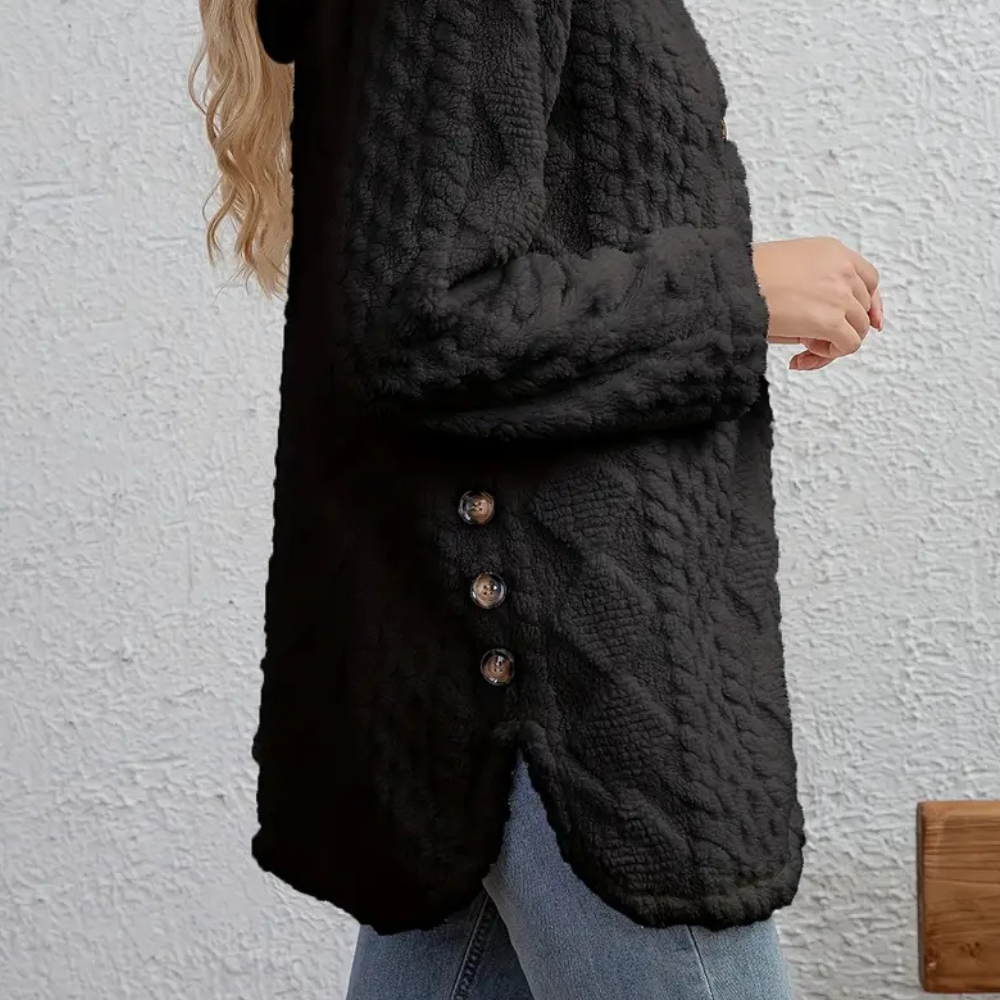 Arya™ | Maglione Casual con Bottoni